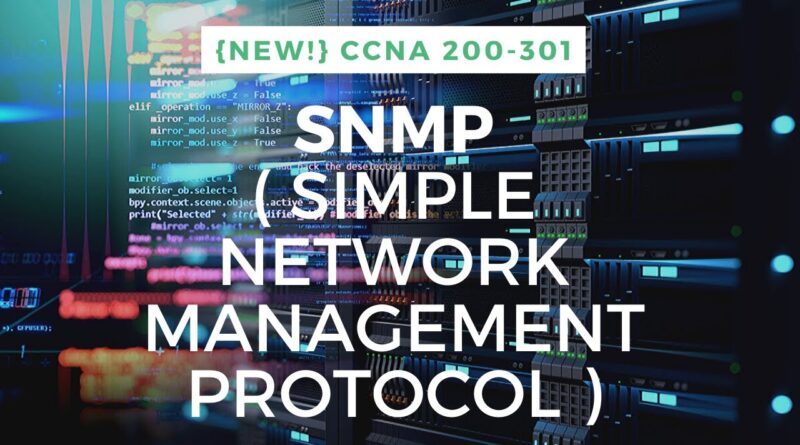 Snmp Simple Network Management Protocol Gns Lab New Ccna