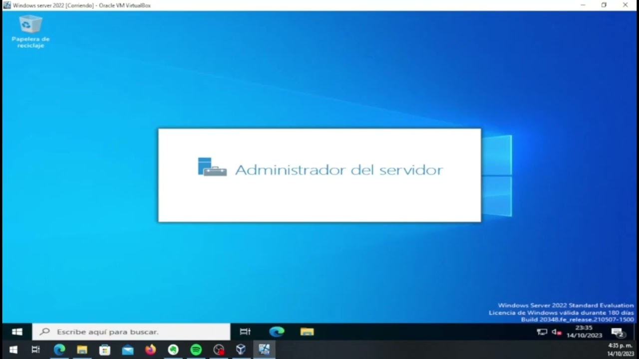 Instalacion Y Configuracion De Windows Server Y Active Directory Services