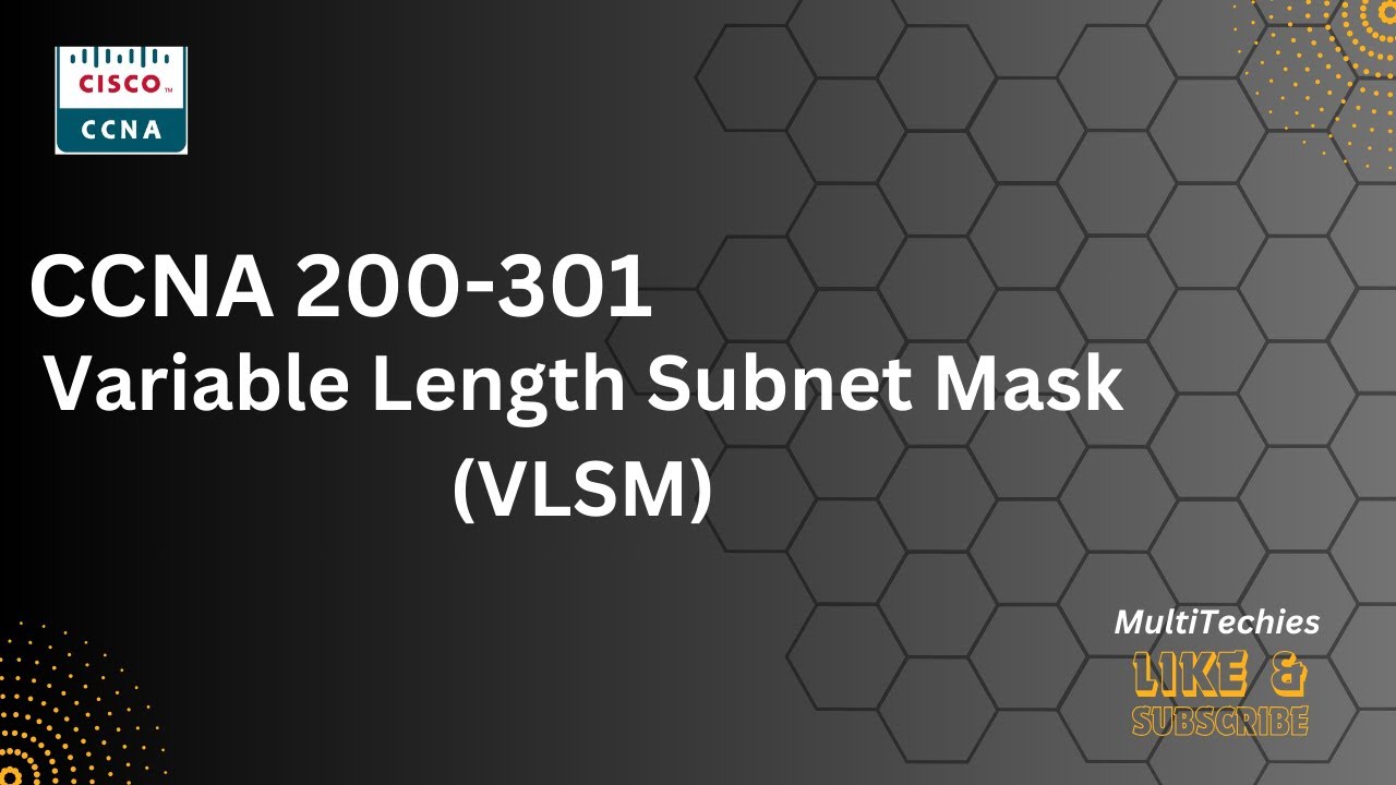 Subnetting Pt 3 Variable Length Subnet Mask VLSM IPv4 Classful