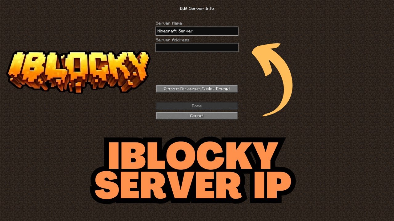 Minecraft IBlocky Server IP Address