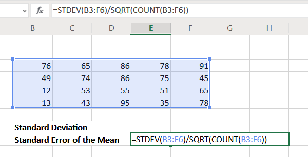 estimate percentile from mean and standard deviation excel