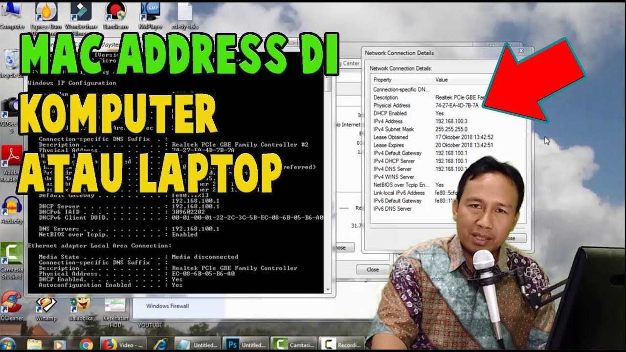 2 Cara Mengetahui MAC ADDRESS di Komputer atau Laptop