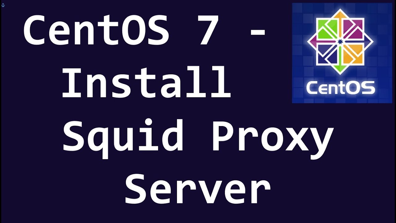 Настройка squid centos 8