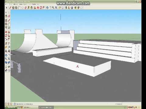 Comment faire un skatepark sur sketchup (episode 6) > BENISNOUS