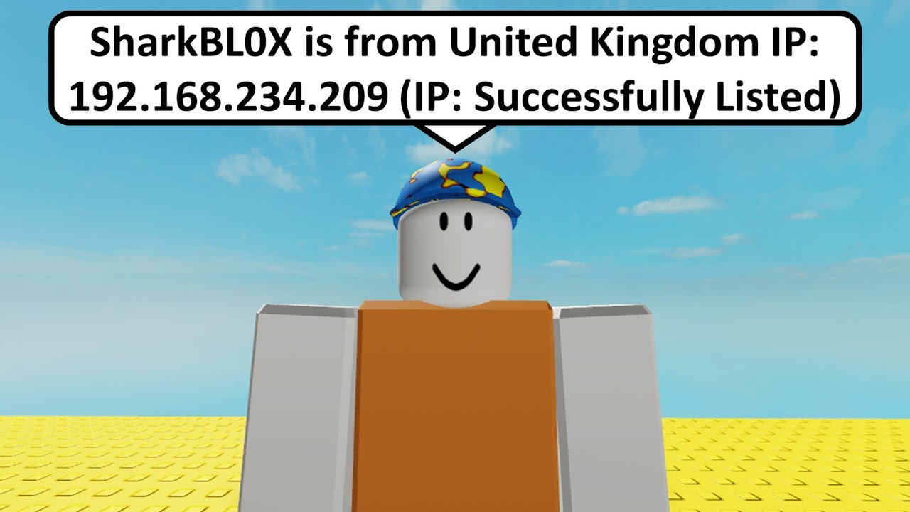 Did This Player Just Leak My Ip Address In A Roblox Game Benisnous - roblox script leak