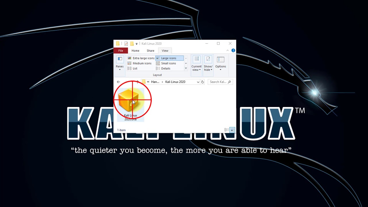 kali linux image virtualbox