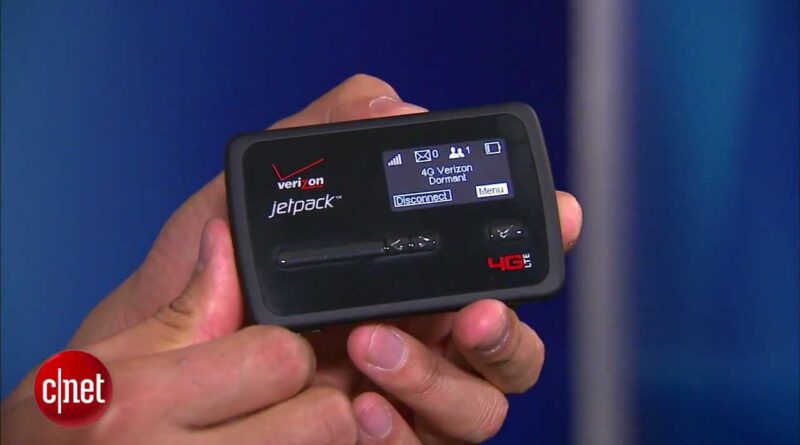 First Look Verizon Jetpack G LTE Mobile Hotspot MiFi L