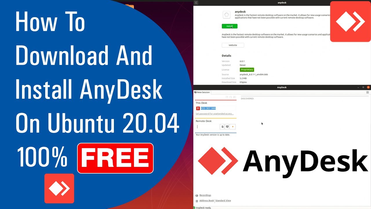 how to download anydesk in ubuntu