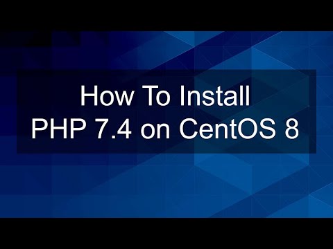 Настройка php centos 8