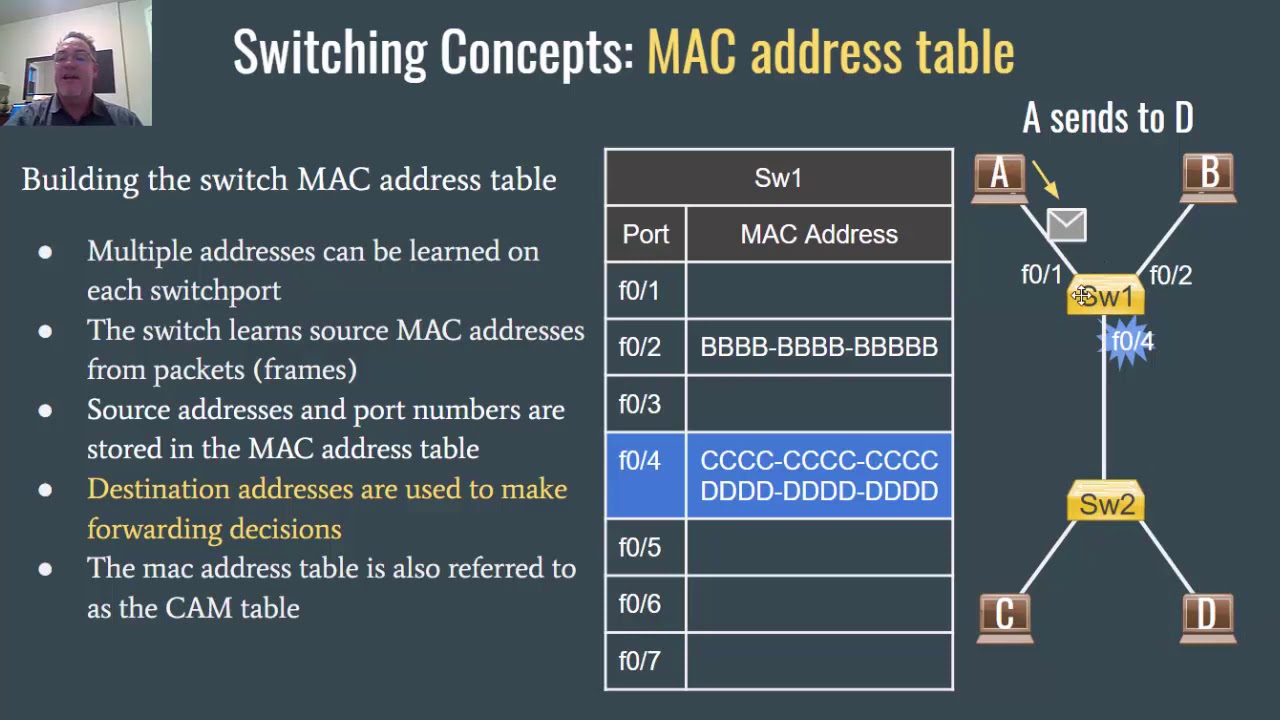 reason for mac addresses