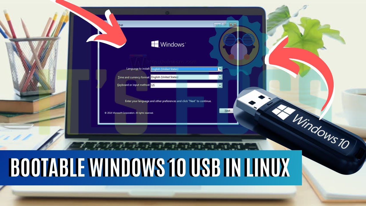 how to make a ubuntu bootable usb in windows