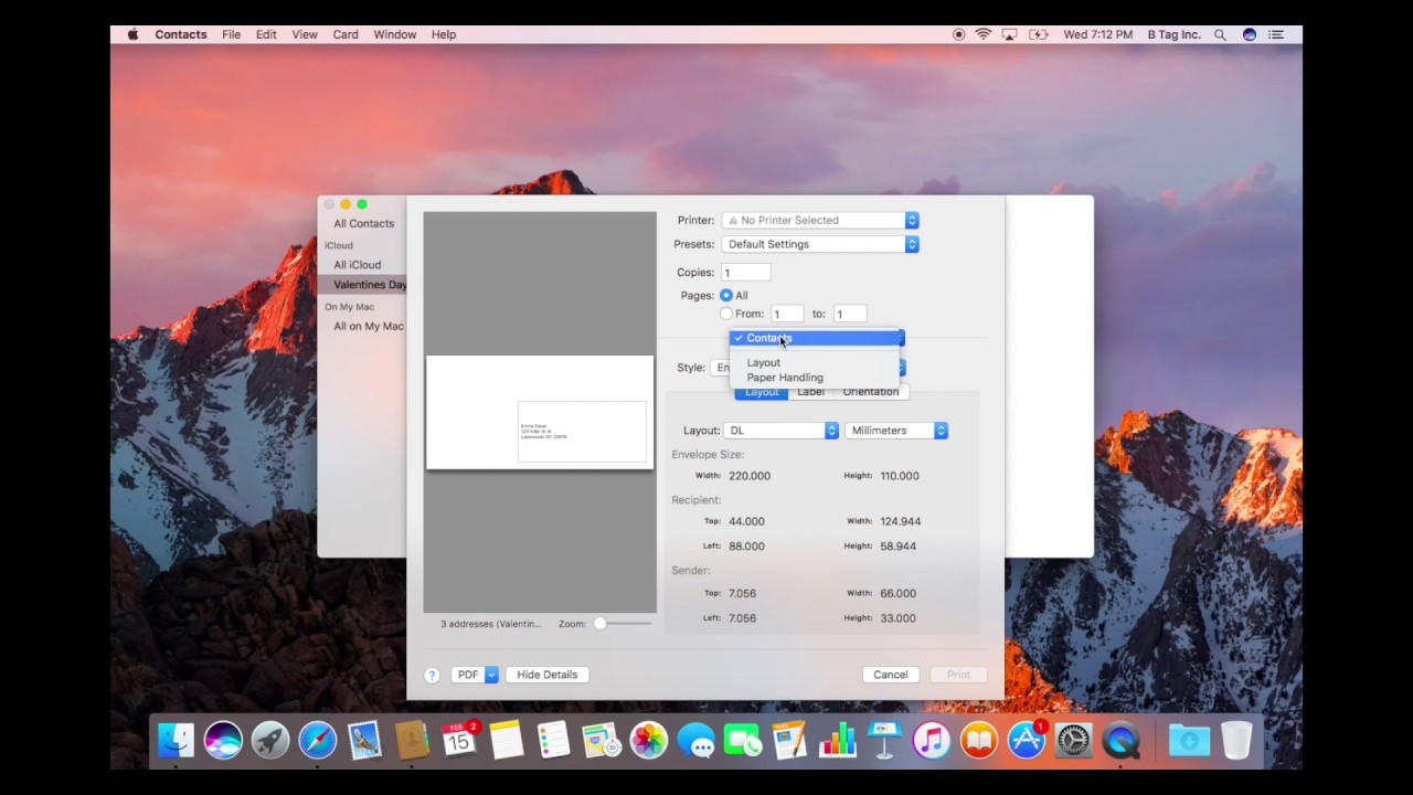 How To Create Mailing Labels On A Mac