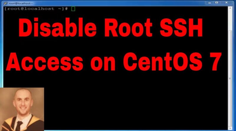 Centos запрет подключения root по ssh