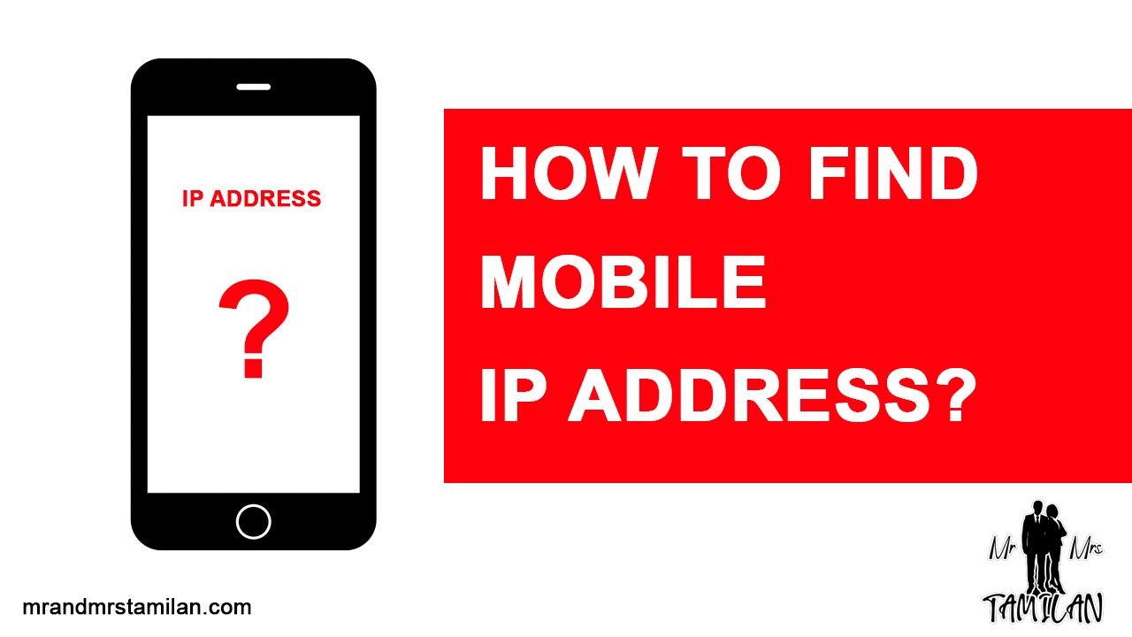 how to find mobile with ip address