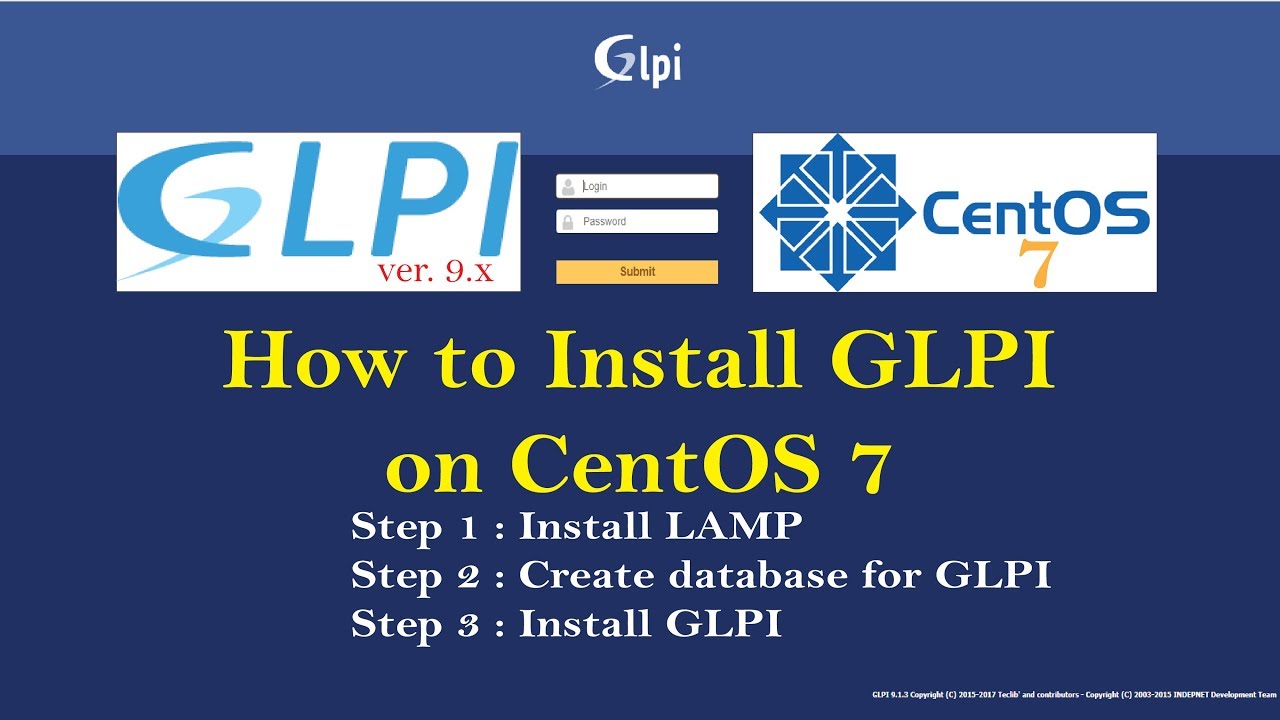 Установка и настройка glpi centos