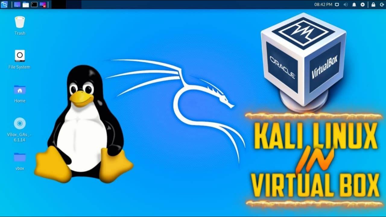 kali linux virtualbox image default pass and account