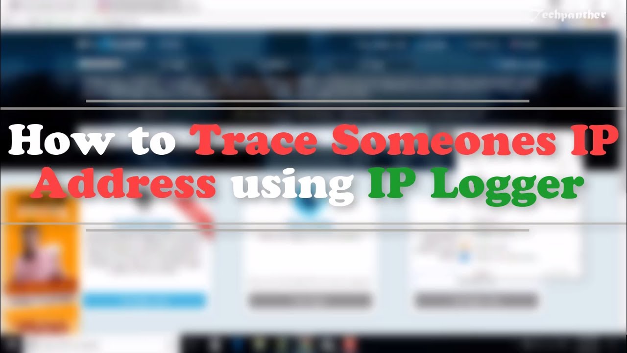 How to Trace Someone's IP Address using IP Logger BENISNOUS