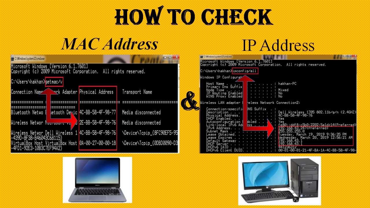 convert mac address to ip cmd