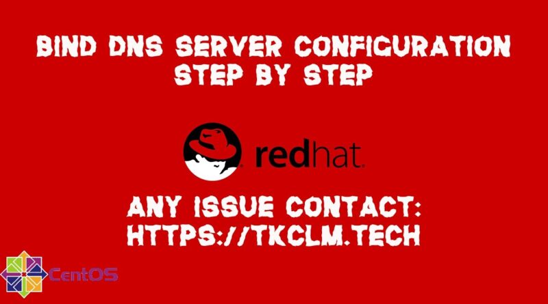 How To Configure DNS Name Server In CentOS DNS Server Configuration In LINUX With PTR