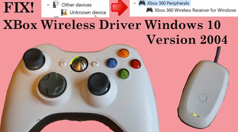 xbox controller 360 drivers windows 10 download