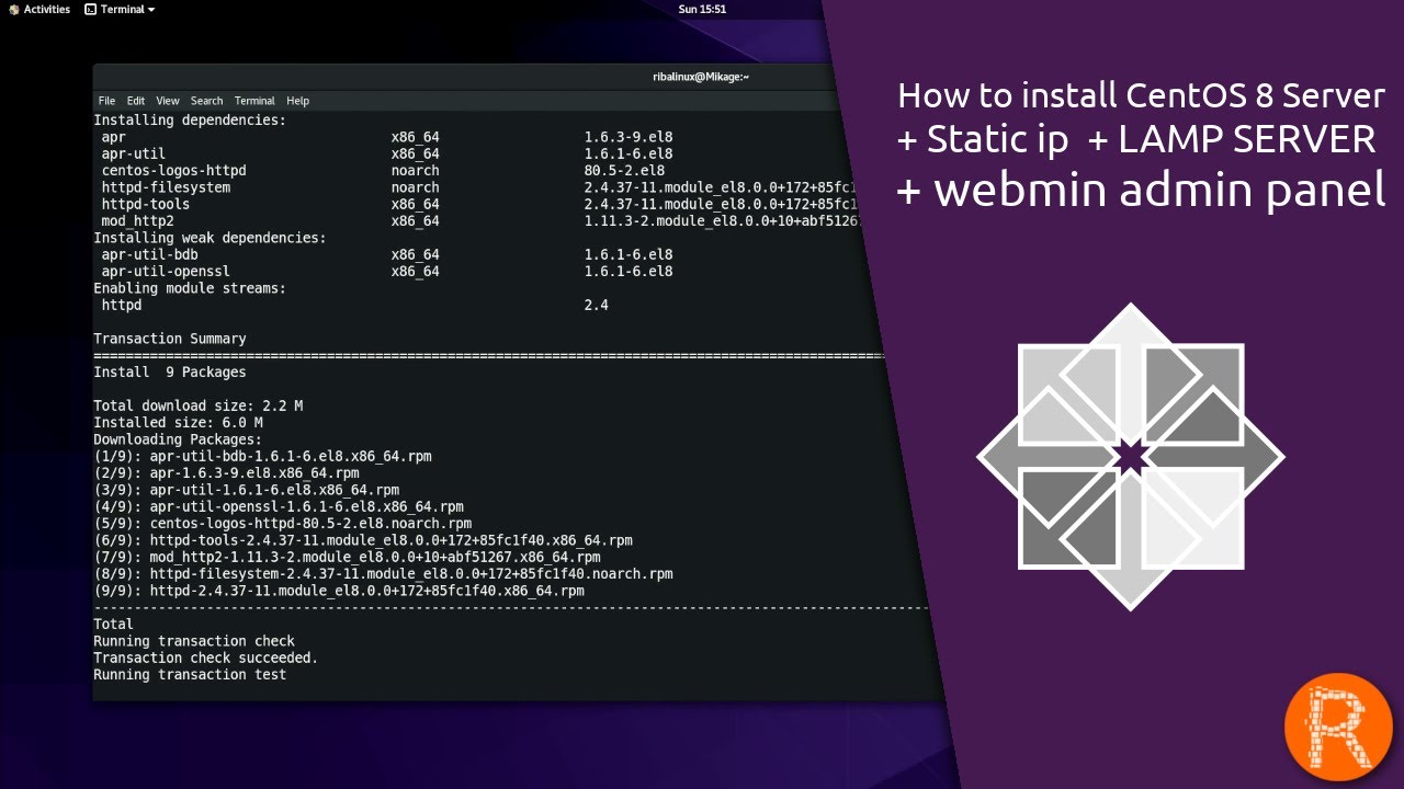 how-to-install-centos-8-server-static-ip-lamp-server-webmin-admin