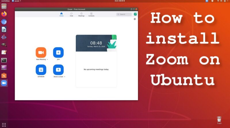 Как удалить zoom ubuntu