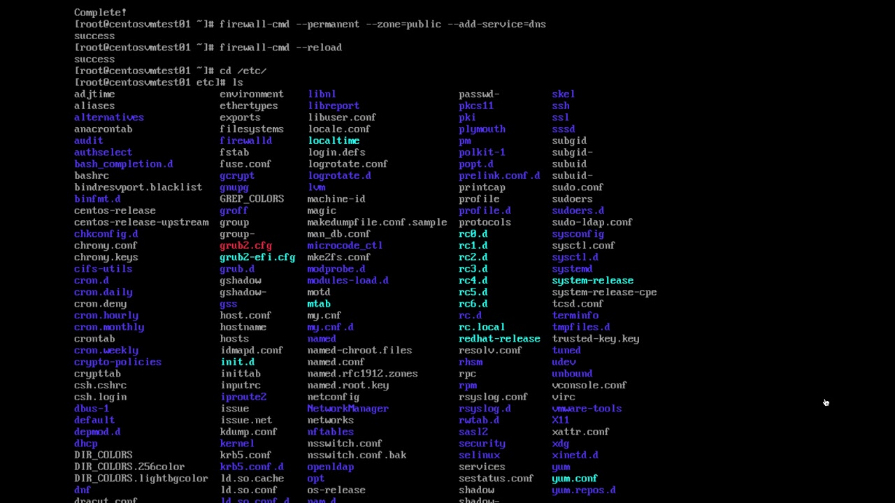 Настройка dns centos 8