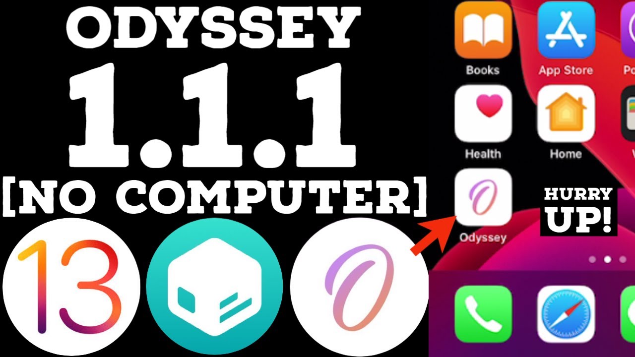 Как установить odyssey jailbreak без компьютера