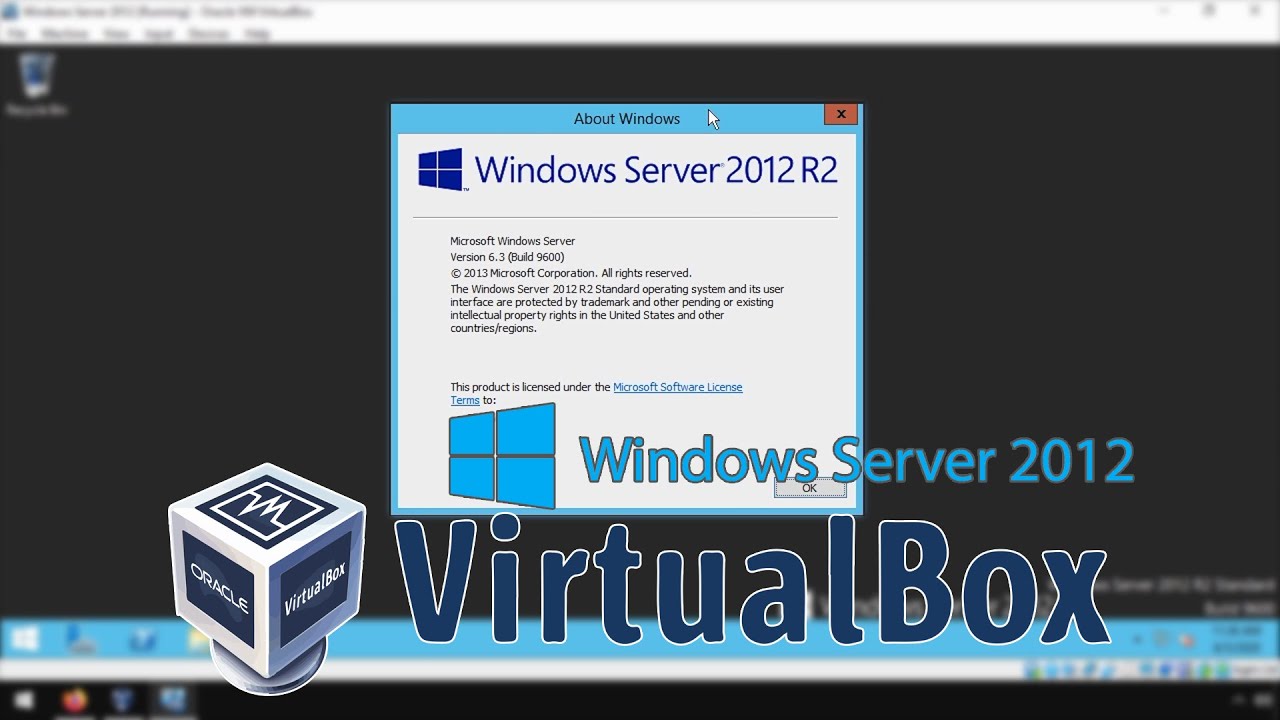 Установка virtualbox на windows server 2012 r2 standard ошибка при запуске виртуальной машины