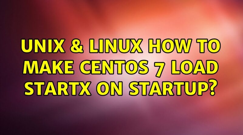 Startx linux команда не найдена