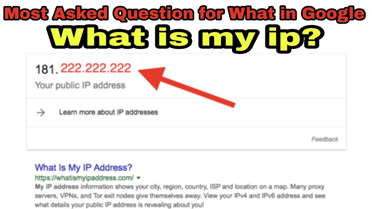 whats my ip address