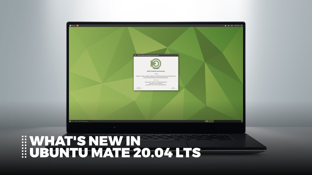 Ubuntu mate внешний вид