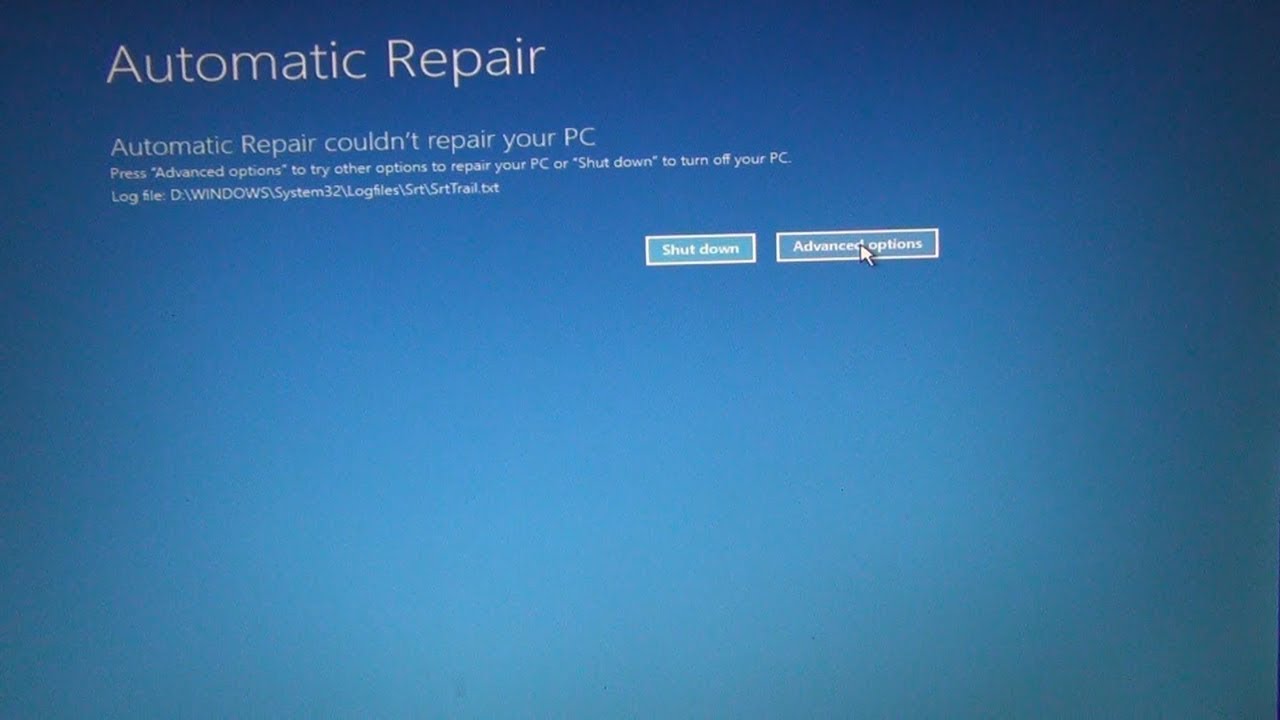 Startup repair windows 10 что делать