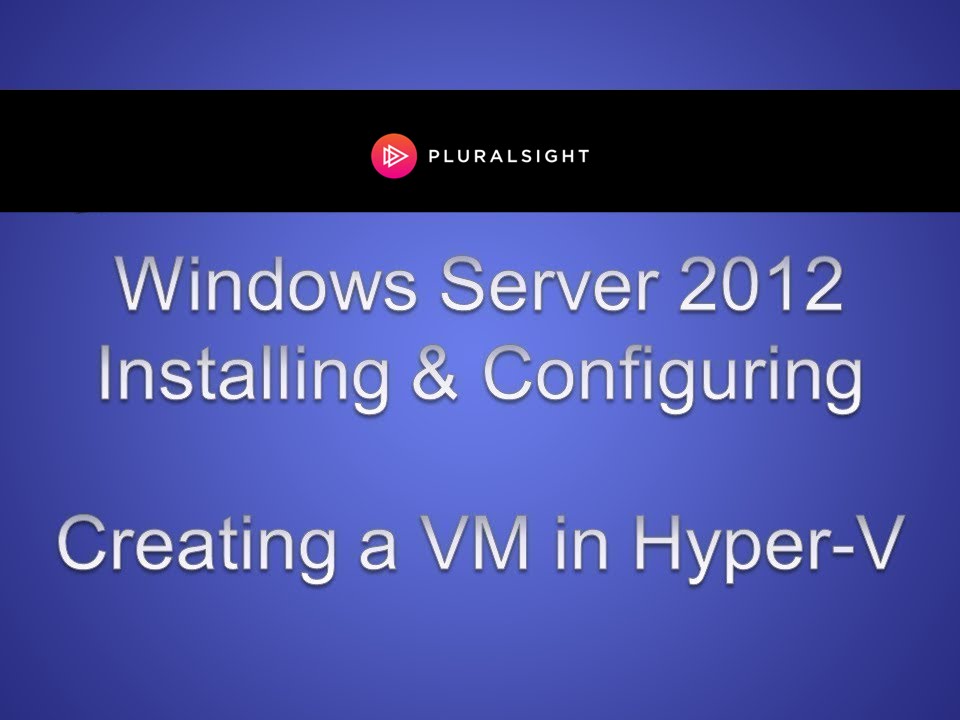 Windows server 2012 hyper v server 2012 r2 настройка