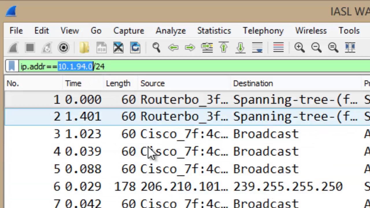 wireshark filter by source