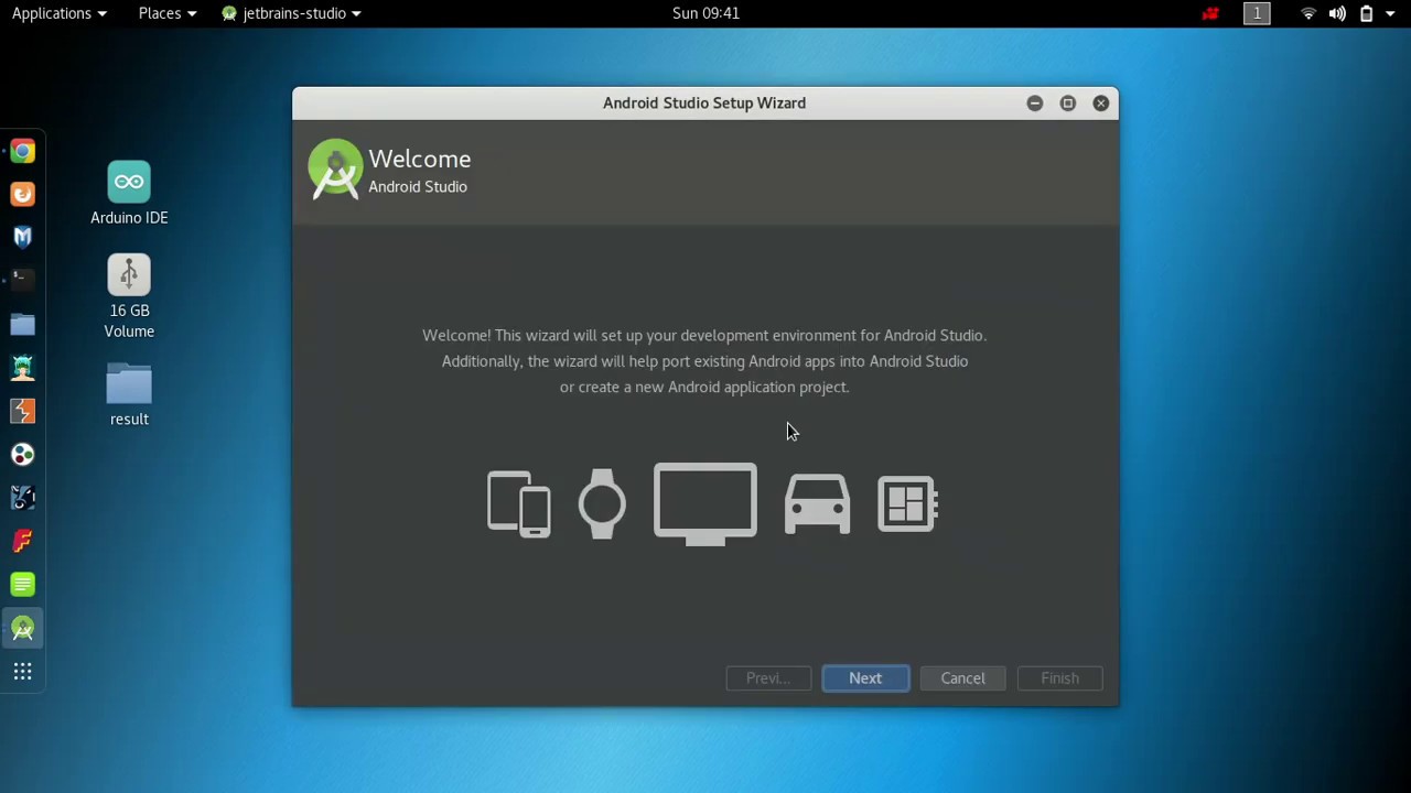 android studio linux how to install