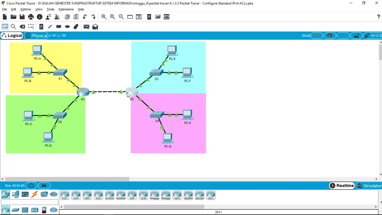 packet tracer activity 1.4.1.3