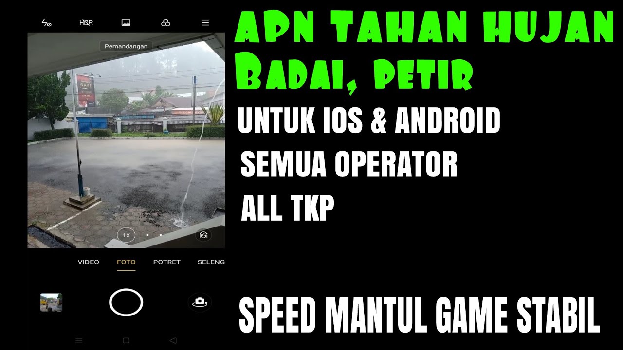 Apn Terbaru Untuk Ios Dan Android Tahan Hujan Benisnous