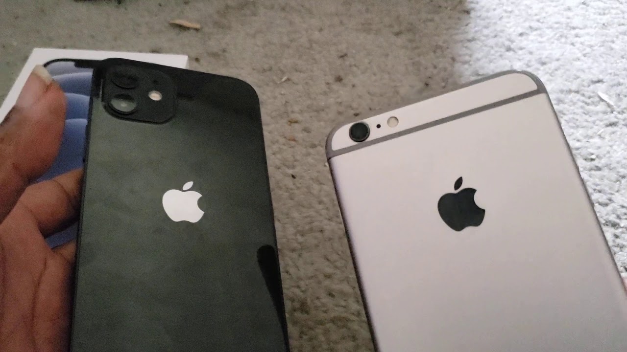 APPLE IPHONE 12 VS IPHONE 6s PLUS T-MOBILE 5g 4g LTE 60fps 10/23/2020