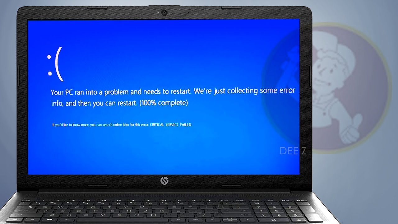 Critical service failed windows. Critical service failed. Critical service failed Windows 10. BSOD critical service failed. Critical service failed при загрузке Windows 10.