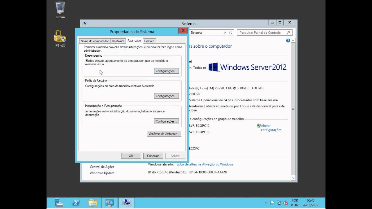 windows terminal server 2012