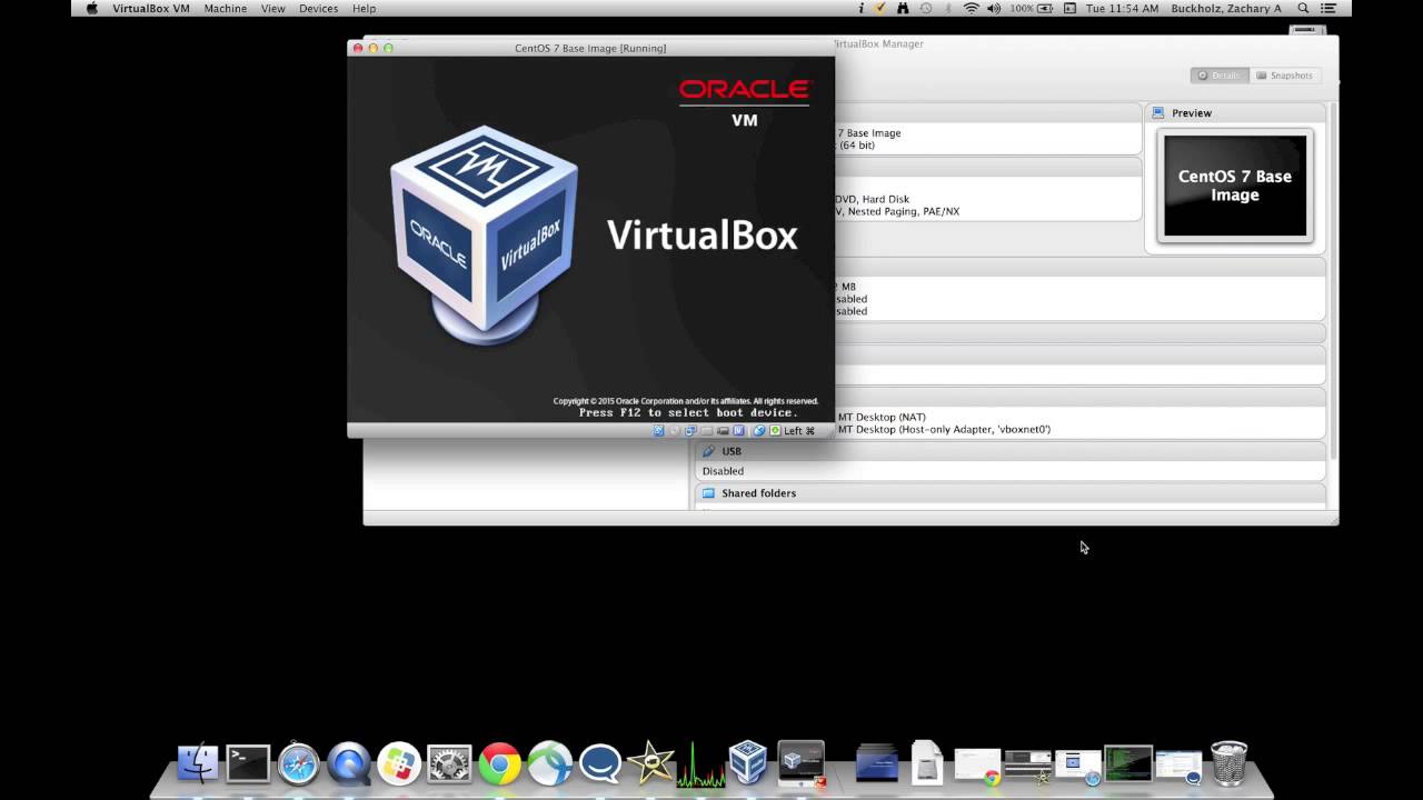 Как установить centos 7 на virtualbox