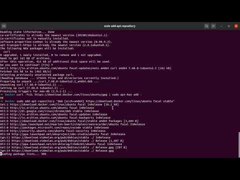 Не запускается docker ubuntu