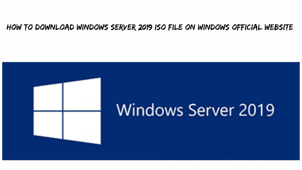 download windows server 2019 iso file