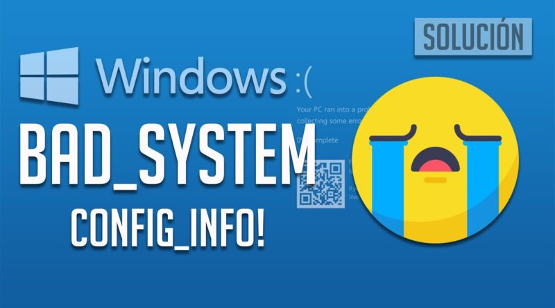 Bad system config info windows server 2012 как исправить