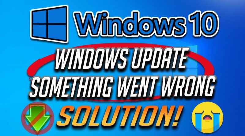 FIX Something Went Wrong Try To Reopen Settings Later | Windows Update ...