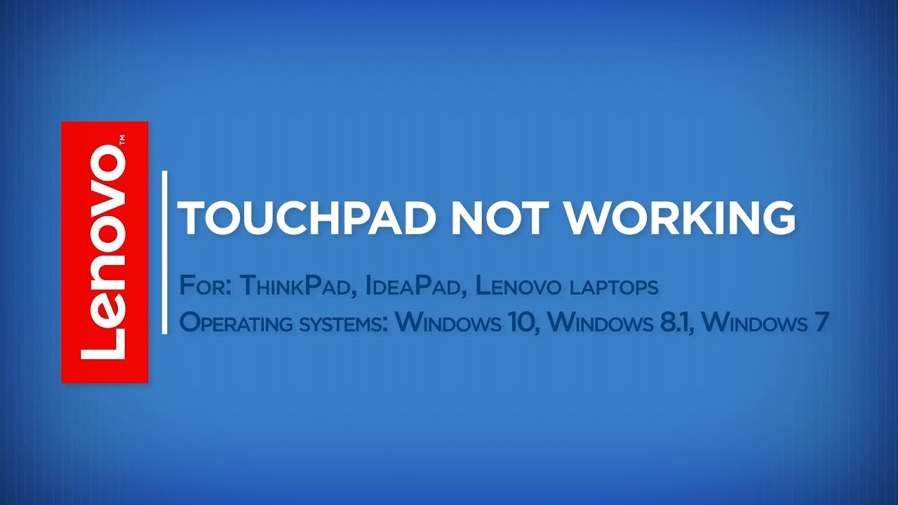 dell touchpad stopped working