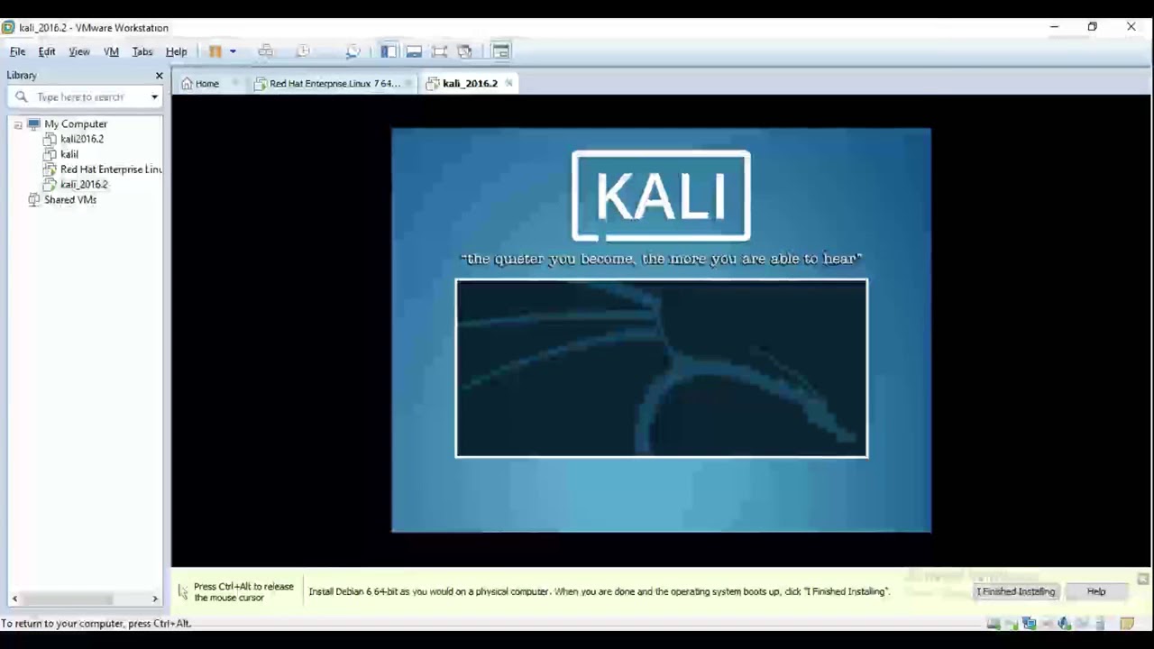 How to Download and Install Kali Linux in Vmware Tutorial