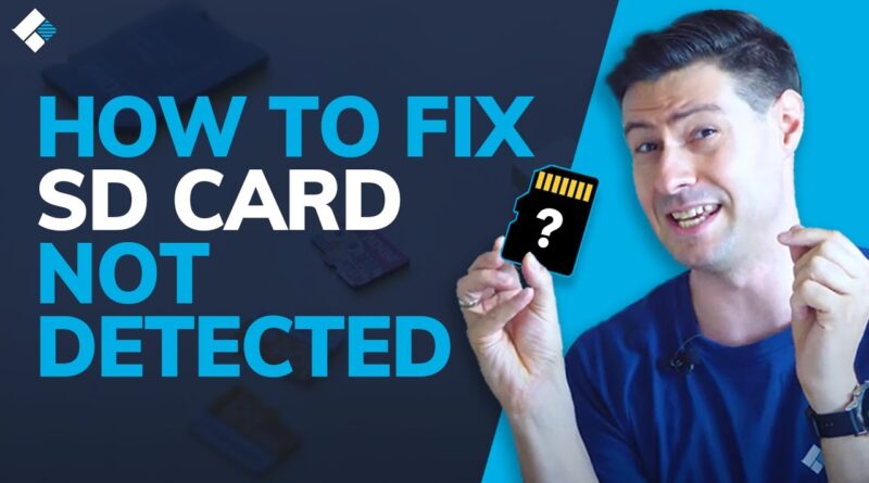 How To Fix Sd Card Not Detected Showing Up Recognized Windows 10
