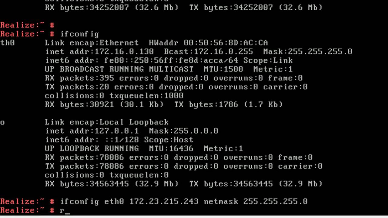 Как удалить ip address linux